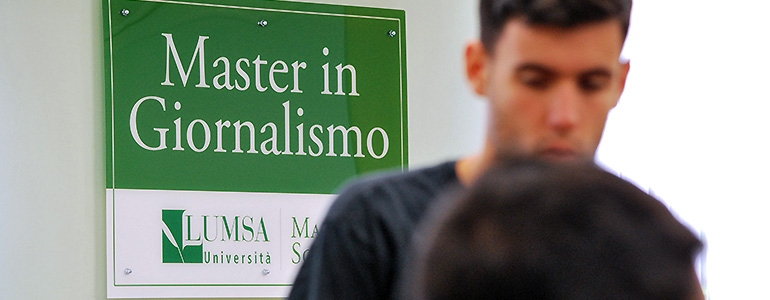 Pietro Grasso alla LUMSA per il Master in Giornalismo